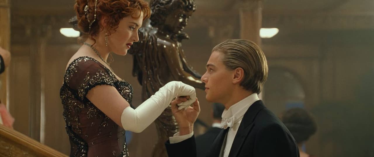Kate Winslet y Leonardo DiCaprio protagonizaron 'Titanic' en 1997.