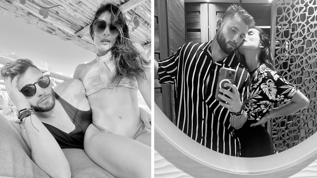 María León compartió imágenes junto a su novio, el bailarín Allen Genkin