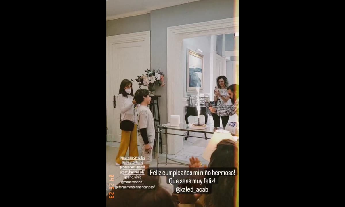 Alejandra Robles Gil compartió las imágenes del festejo