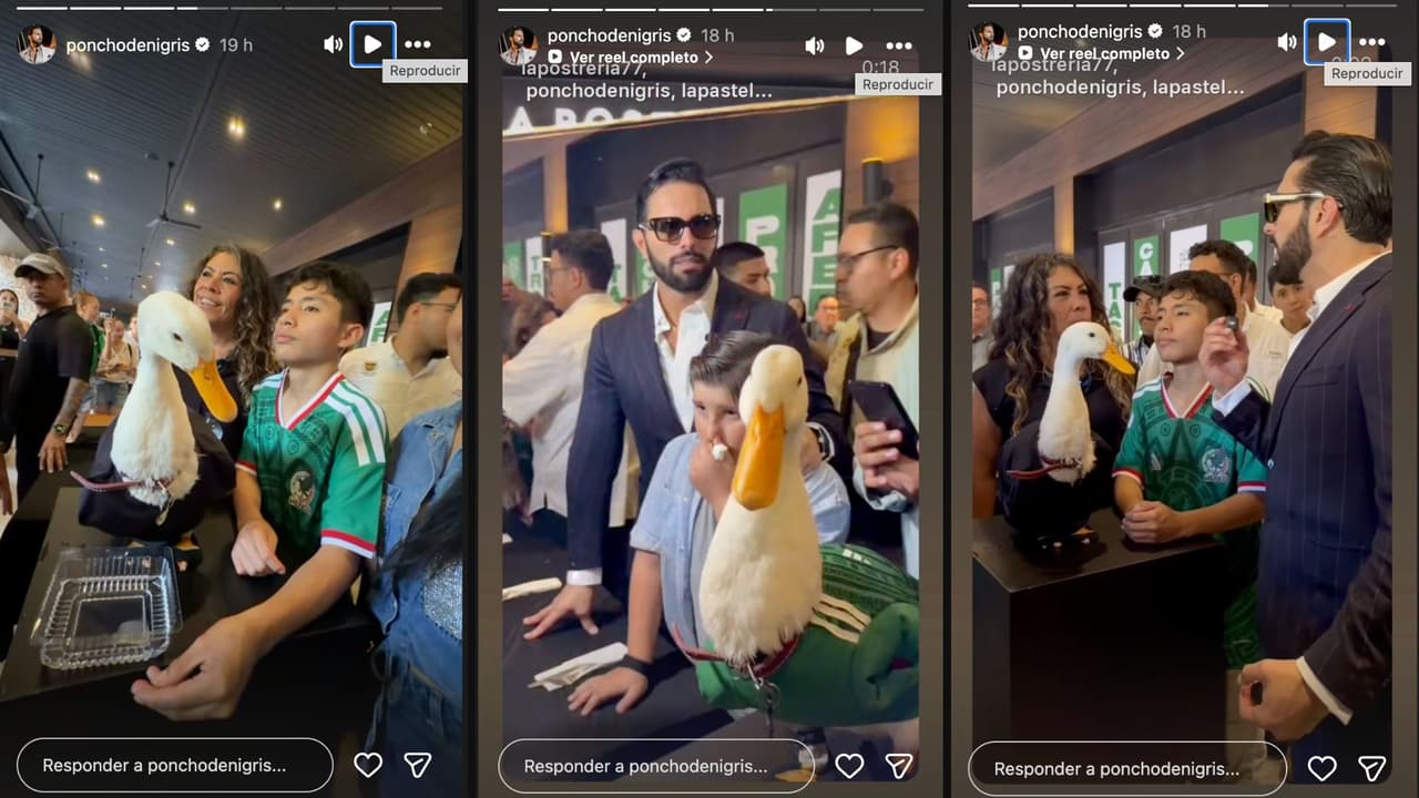 Así fue la visita del Pato Merlín a Nuevo León con Poncho de Nigris