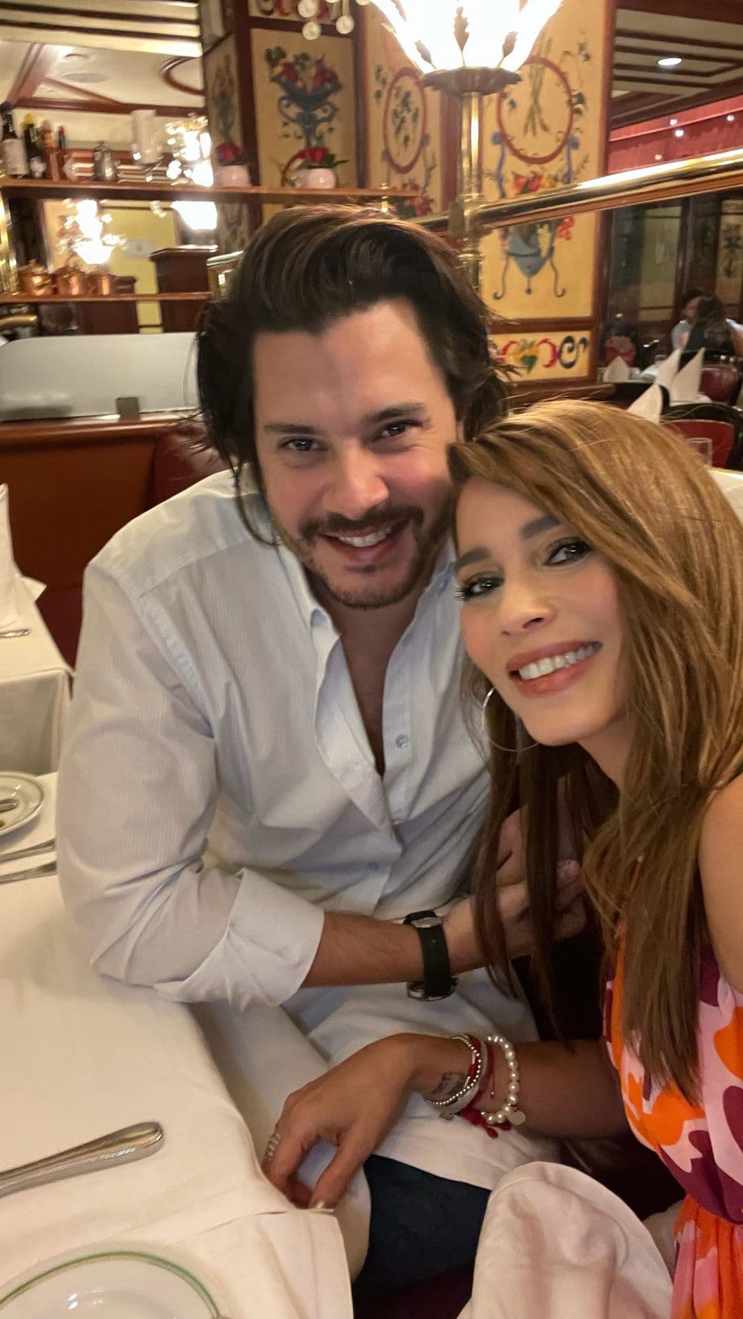 Adriana Fonseca y su esposo