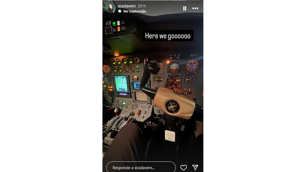 Última foto de Daniel Williams antes del accidente aéreo en el que murió.
<br>