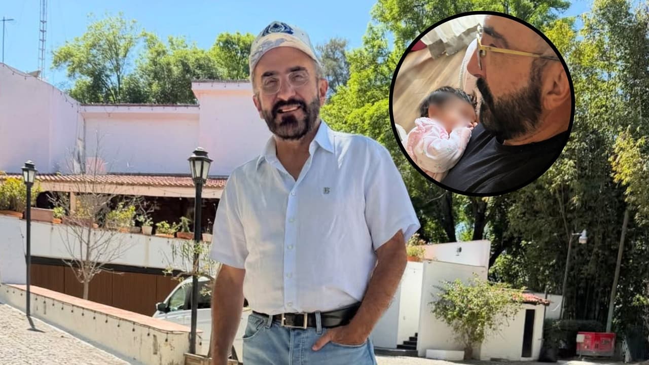Vicente Fernández Jr. comparte tierna foto junto a su bebé: “Amor bonito”