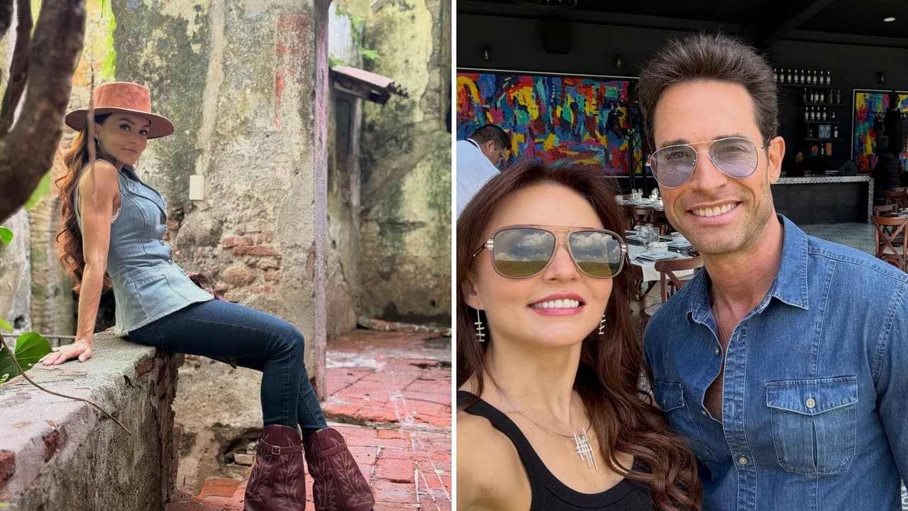 Sebastián Rulli sorprendió a Angelique Boyer en las grabaciones de ‘Doménica Montero’