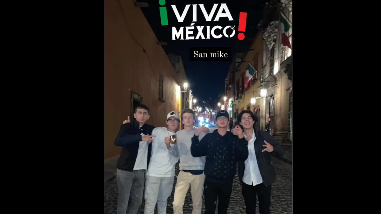 El joven compartió una imagen en redes sociales