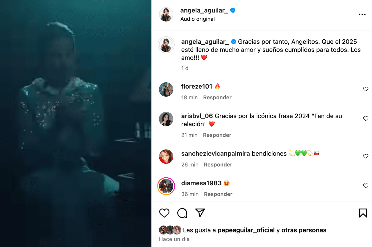 Ángela Aguilar publica video del 2024, sin Nodal