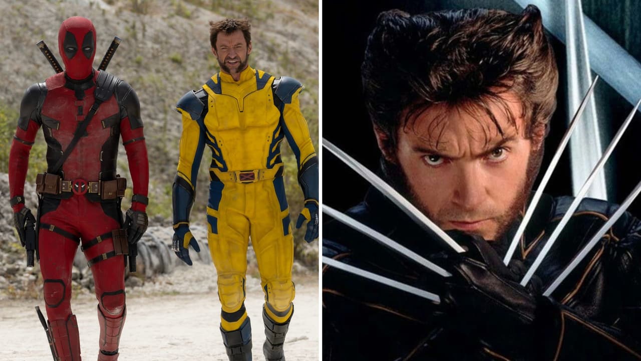 Primera imagen de Hugh Jackman usando la nueva máscara de Wolverine en 'Deadpool 3'