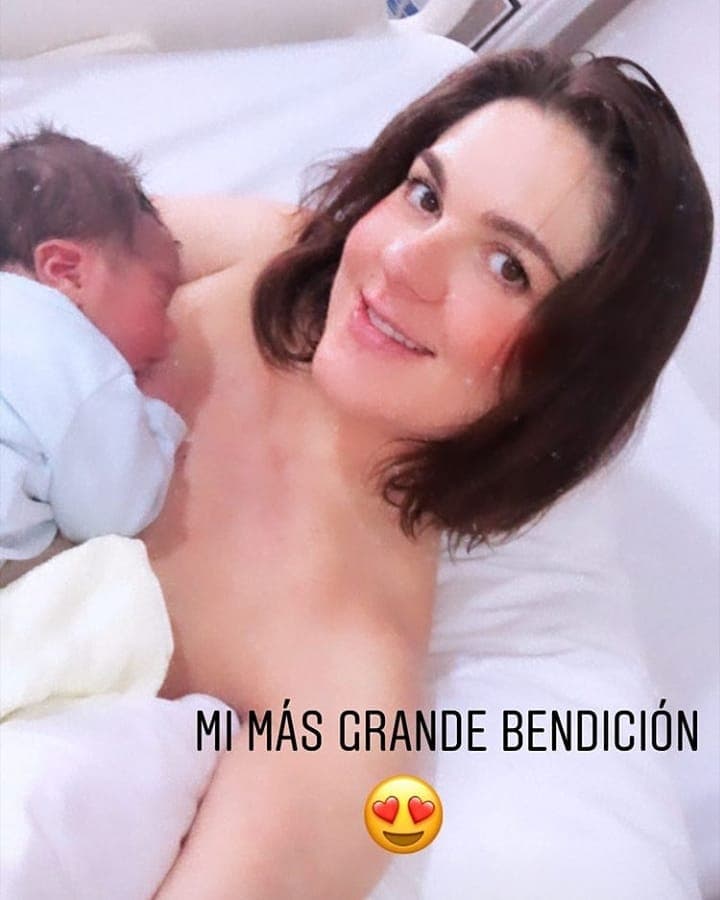 Zoraida Gómez revela el nombre de su primer hijo con tierna fotografía