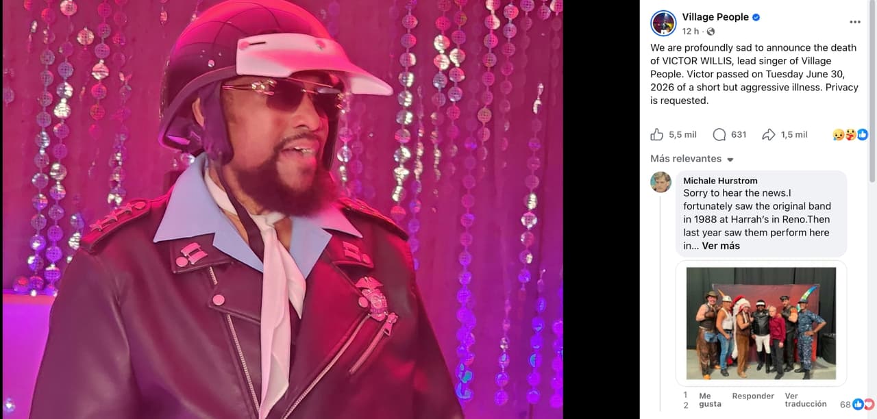 Victor Willis, vocalista de Village People.