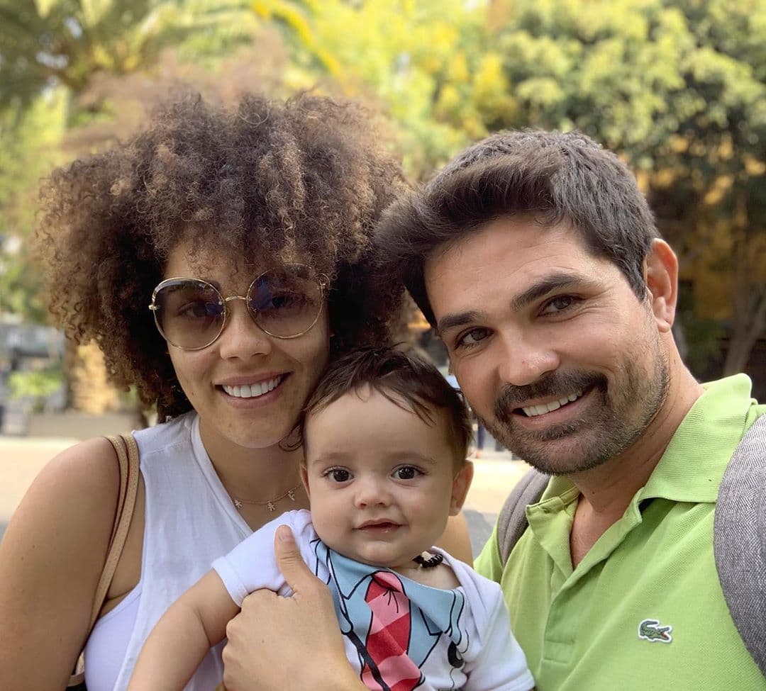 Tadeo, el hijo de Ferdinando Valencia y Brenda Kellerman debuta en televisión