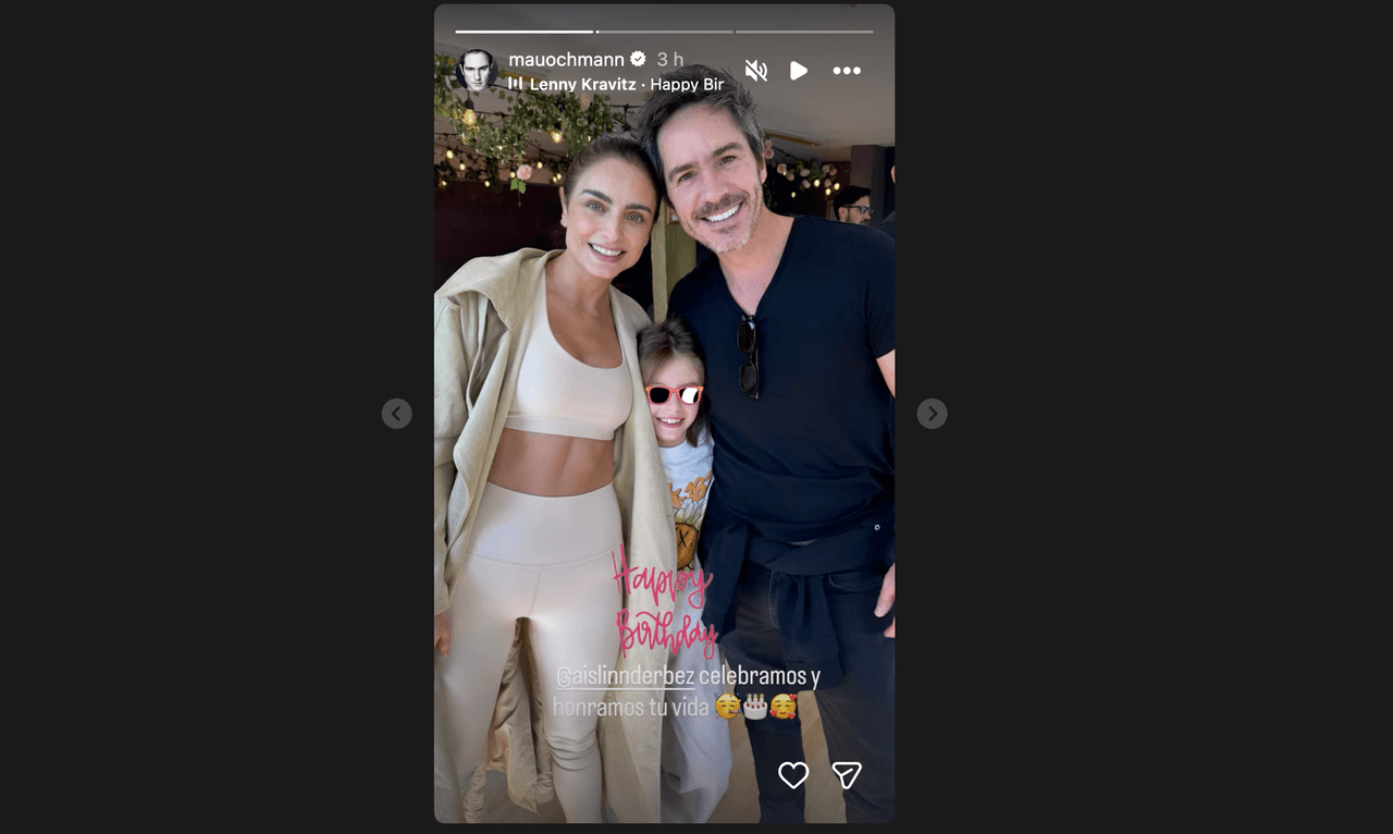 Mauricio Ochmann deja en shock al celebrar el cumpleaños de Aislinn Derbez: Eugenio Derbez publica inesperado mensaje