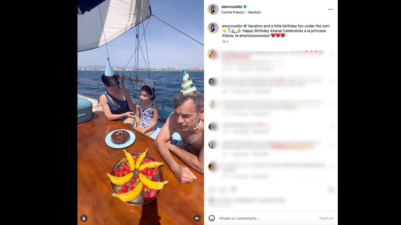 Alessandra Rosaldo comparte detalles del cumpleaños de Aitana