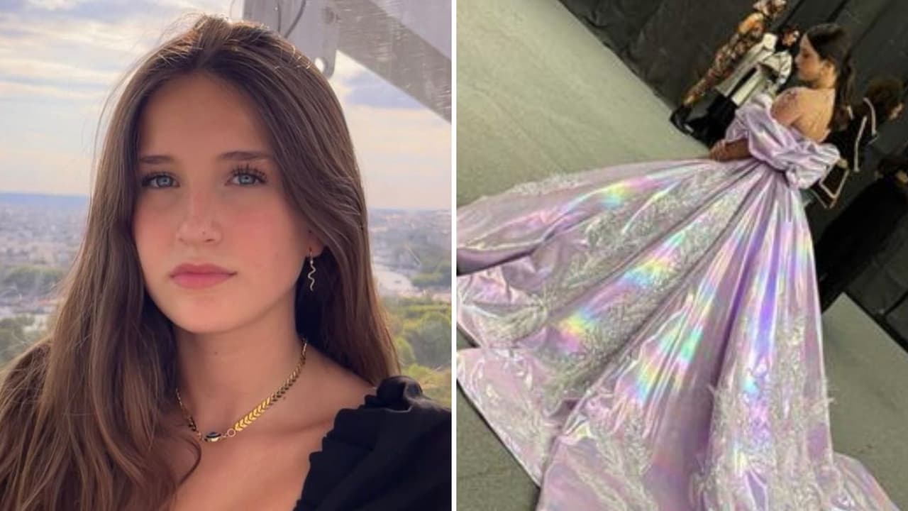 Hija de Gabriel Soto revela lo que se le dificultó del enorme vestido de XV años con el que modeló