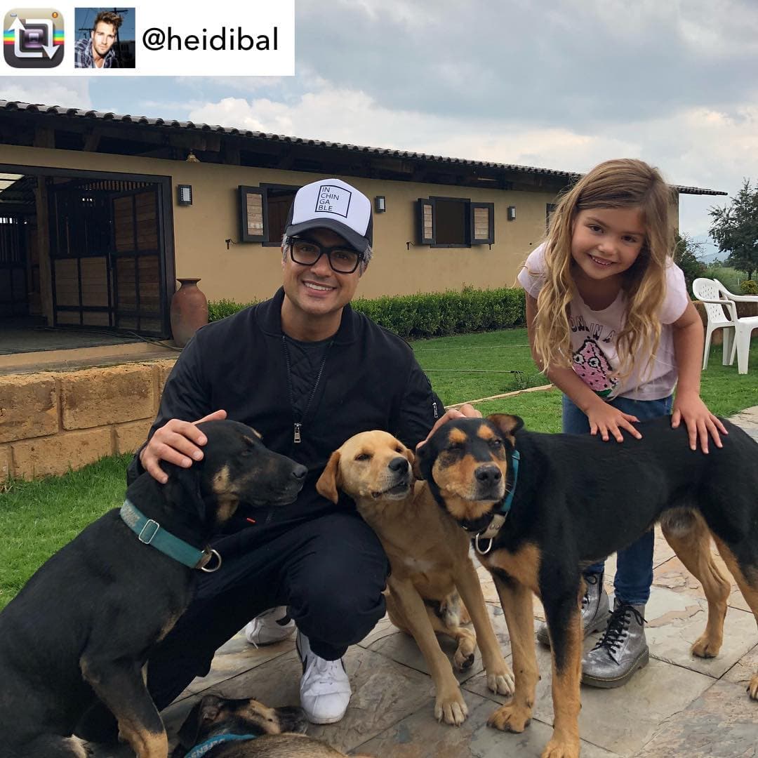 El actor Jaime Camil, frecuentemente comparte con sus seguidores fotos de sus retoños.