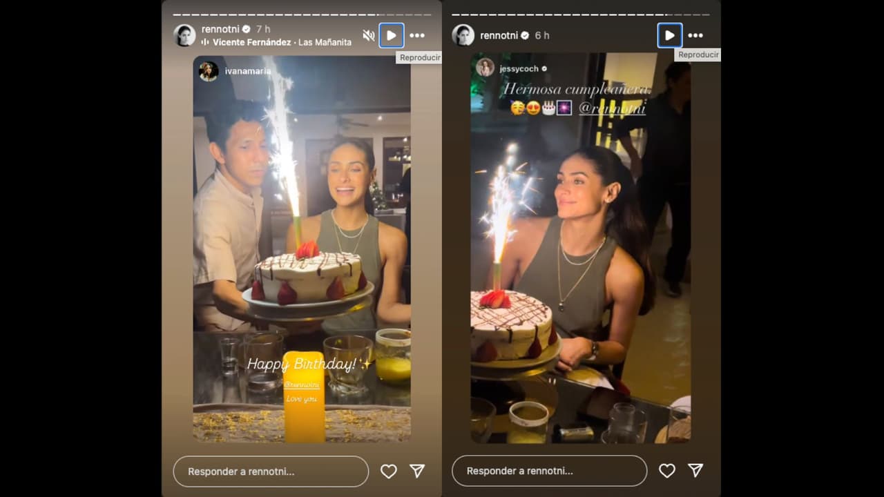 Renata Notni presume parte de sus festejos de cumpleaños