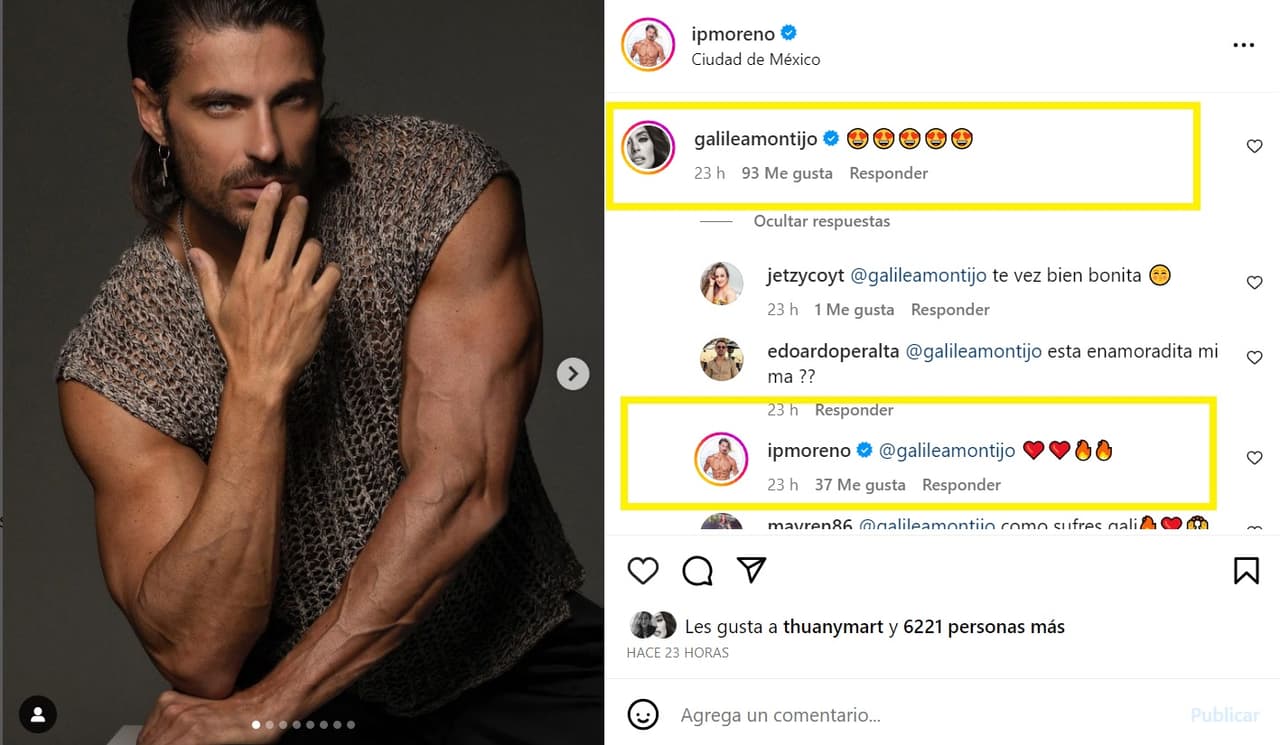 La conductora no se resistió y reaccionó a las nuevas fotos de su novio