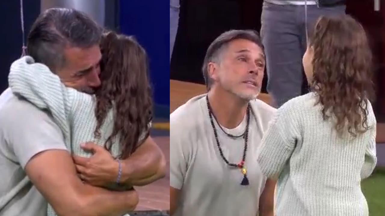 El abuelo de México: Sergio Mayer rompe en llanto al reencontrarse con su nieta Mila dentro de 'La Casa de los Famosos'