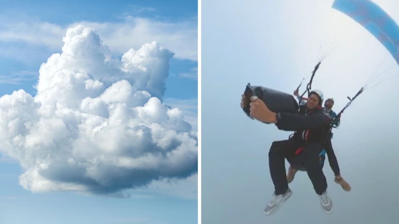Tiktoker atrapa una nube y la transforma en una obra de arte para uno de sus fans: ¿cuánto cuesta?