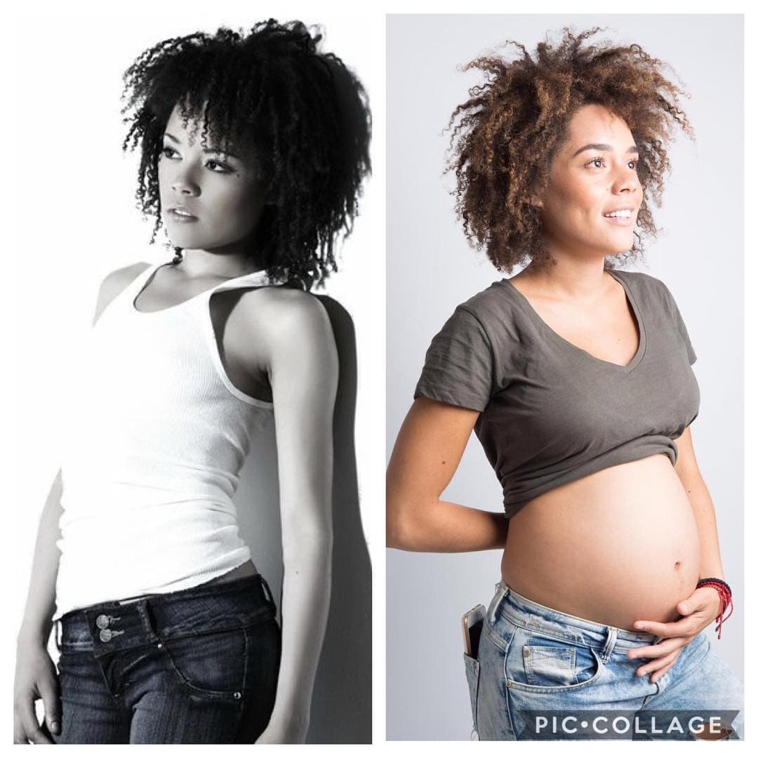 Incluso bromea y asegura que ya tiene una panzota.