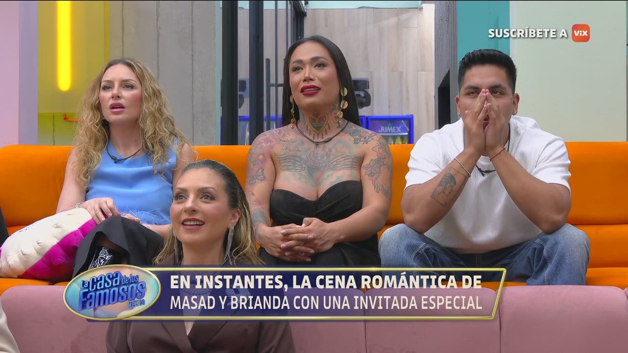 Diego y Odalys le revelan a los habitantes quién arrasó con todo el jamón en La Casa de Los Famosos México y así reaccionan