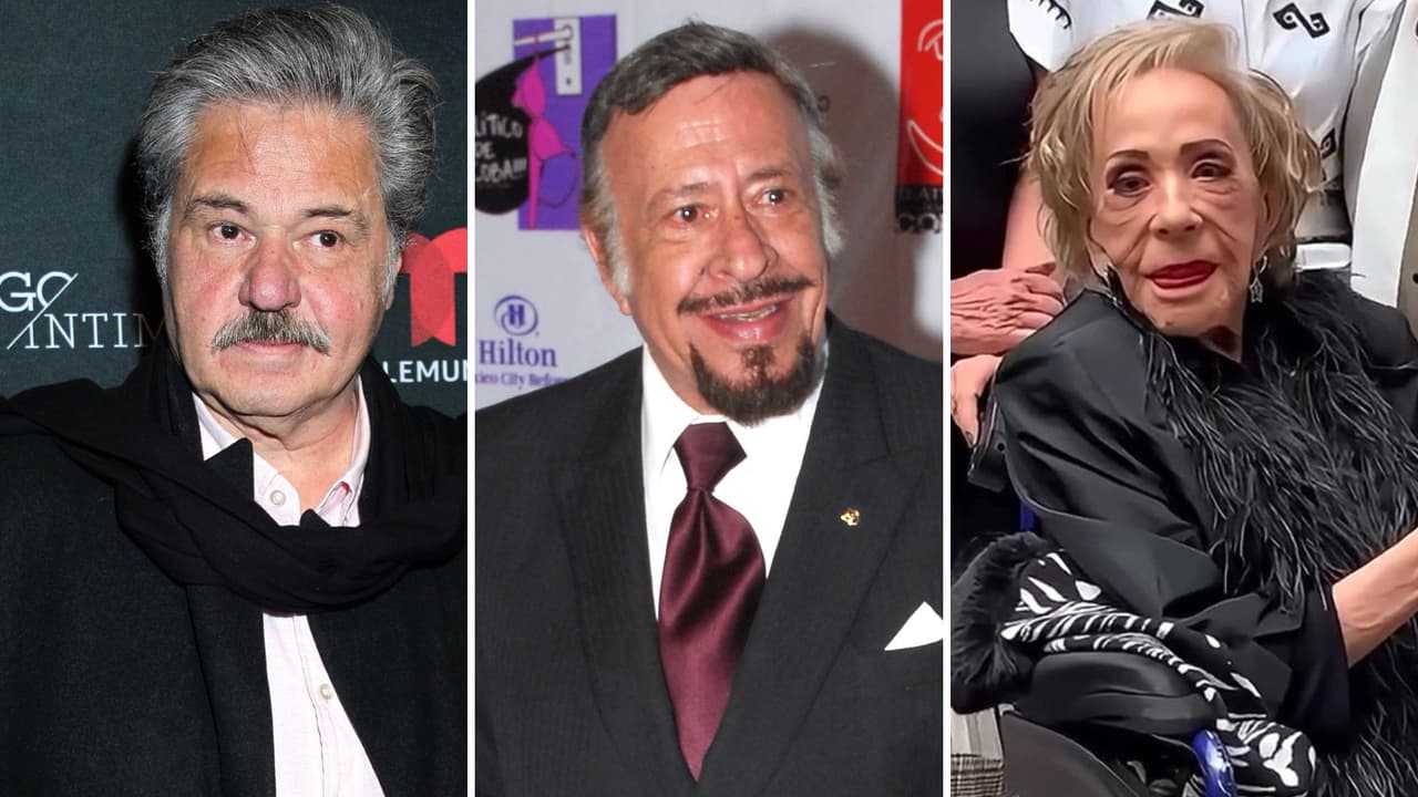 Arturo García Tenorio, Gonzalo Correa y Silvia Pinal.