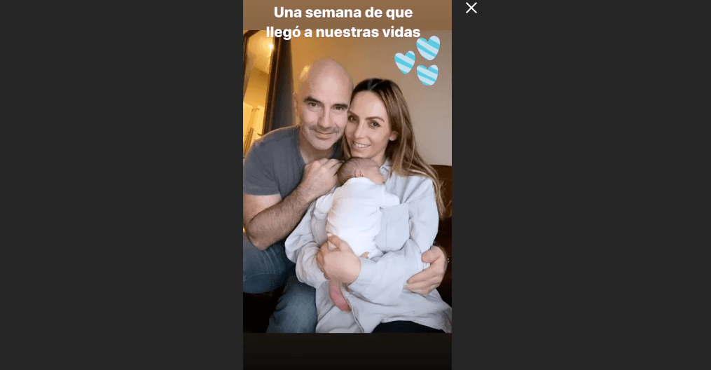 Erika Zaba se dijo feliz con su papel de mamá tras el nacimiento de Emiliano