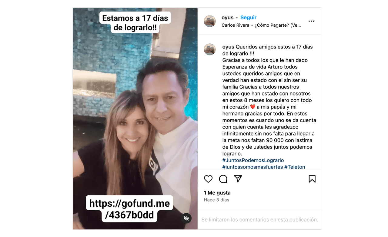 Actriz de 'Juegos de amor y poder' suplica por ayuda para trasplante de riñón