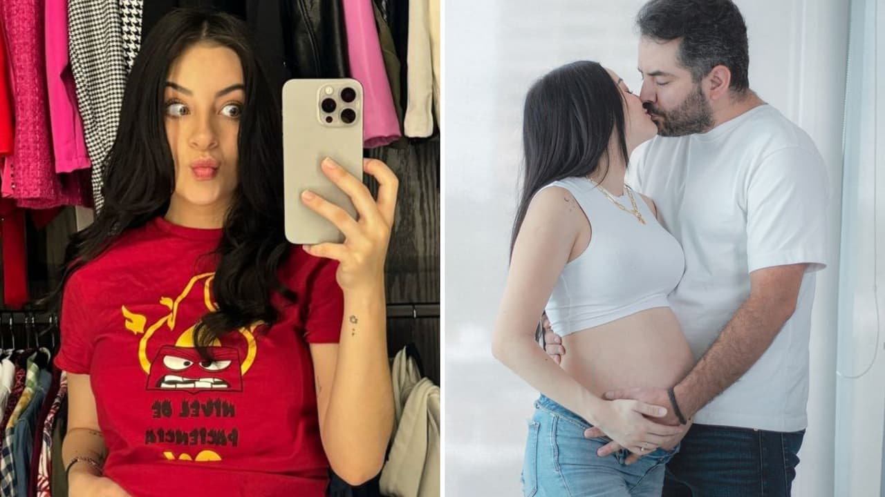 Novia de José Eduardo Derbez impacta al mostrar su vientre por primera vez a días de dar a luz