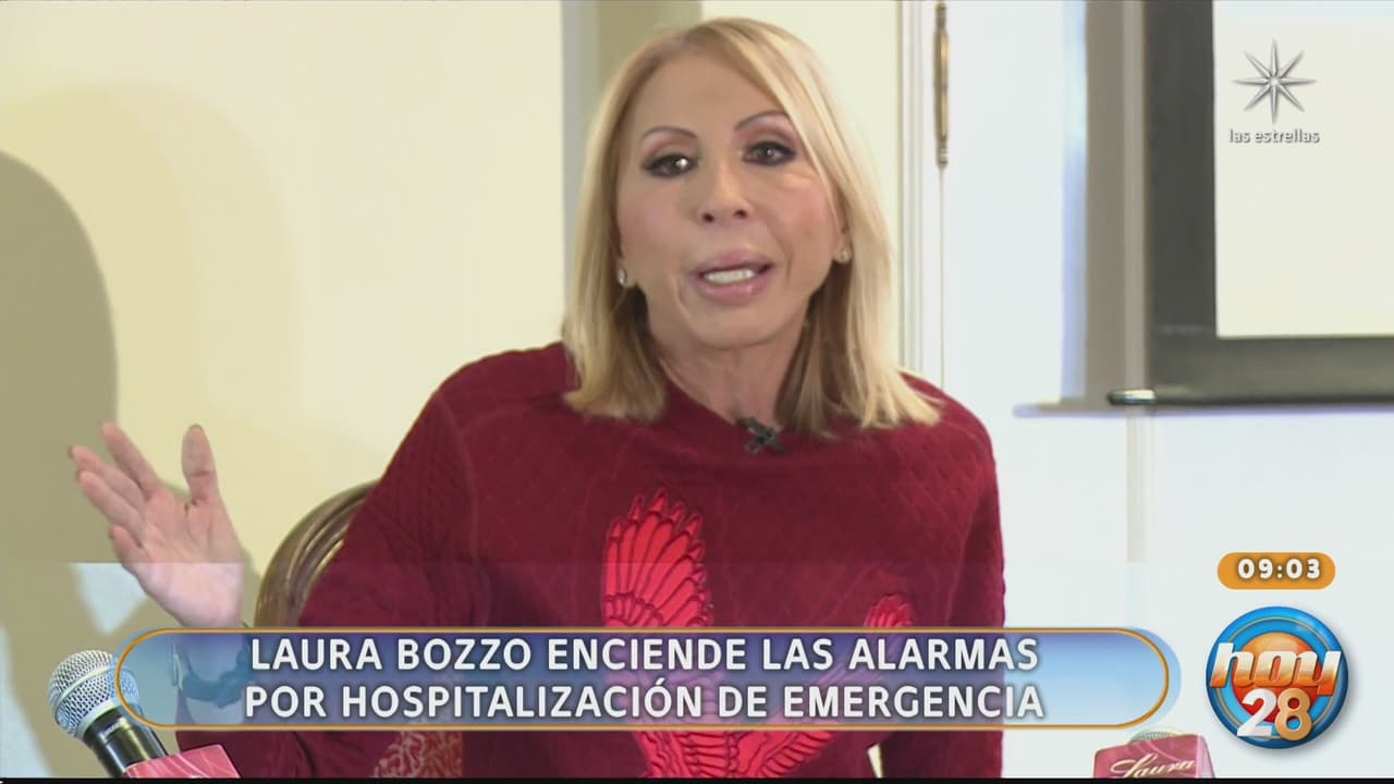 ¿Qué le pasó a Laura Bozzo? Hoy revela detalles en vivo