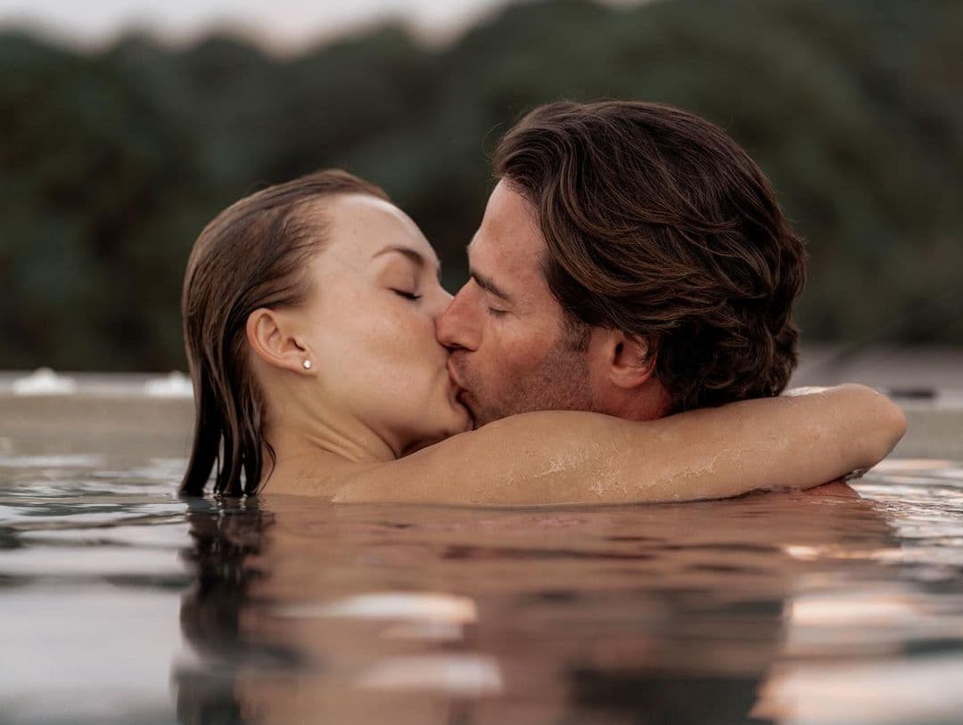 Angelique Boyer celebra a Sebastián Rulli con romántico mensaje