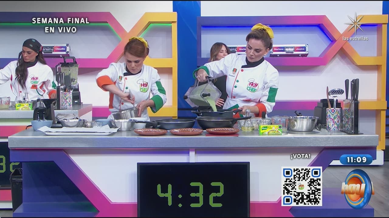 ¿Cómo preparar huauzontle con pipián? Aquí la receta presentada en la semana de la gran final de Hoy soy el Chef 2026