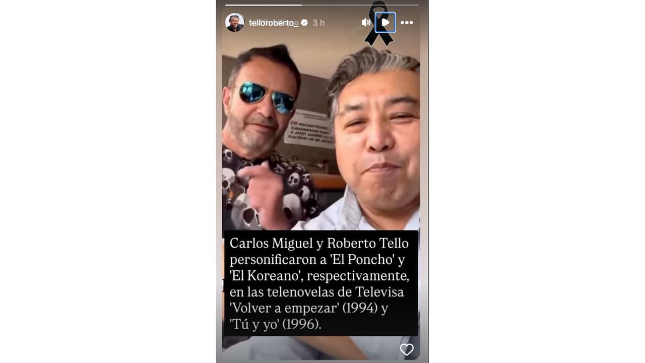 Muere Carlos Miguel, actor de 'Amigas y Rivales' y 'Soñadoras'.