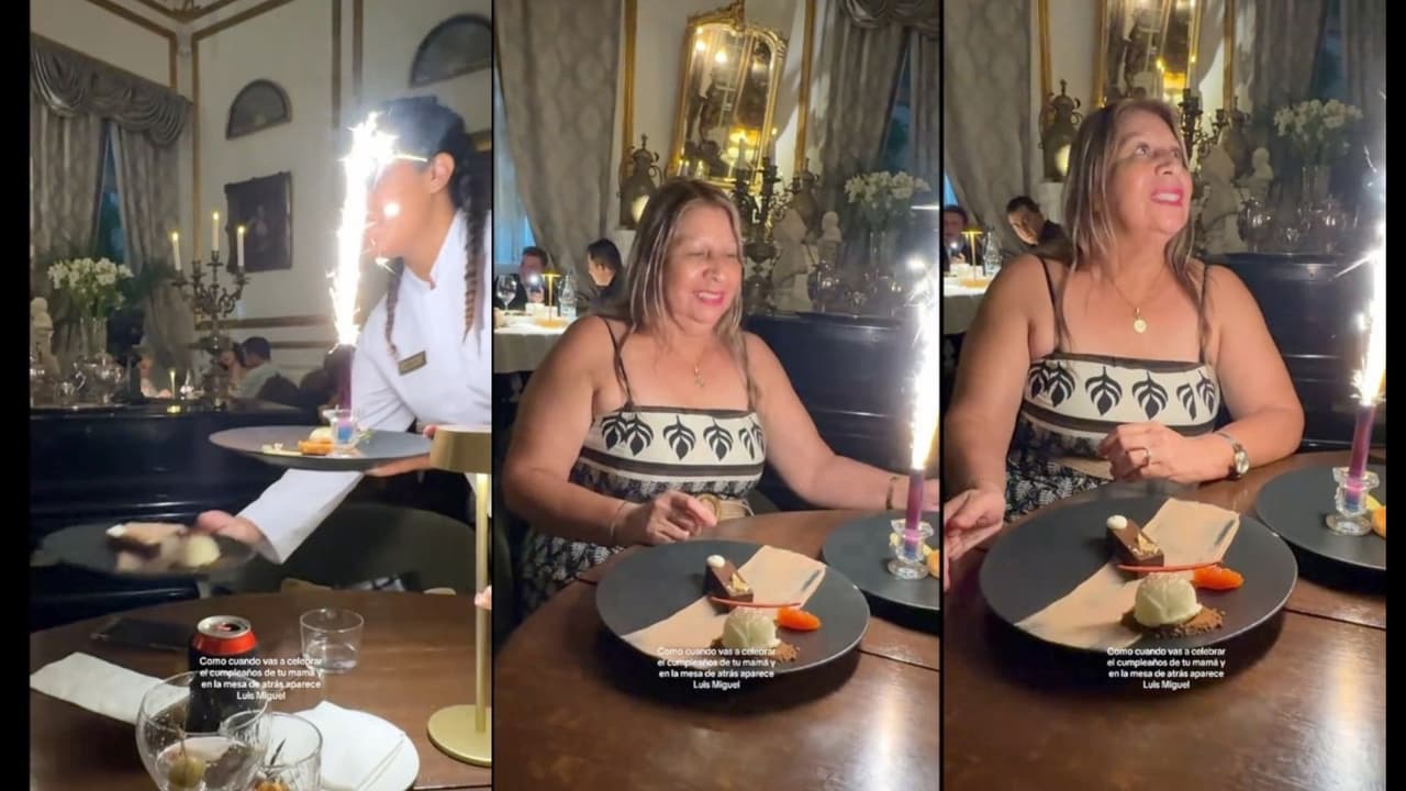 Internautas señalan que Luis Miguel arrunió el festejo de cumpleaños de una señora en Mérida
