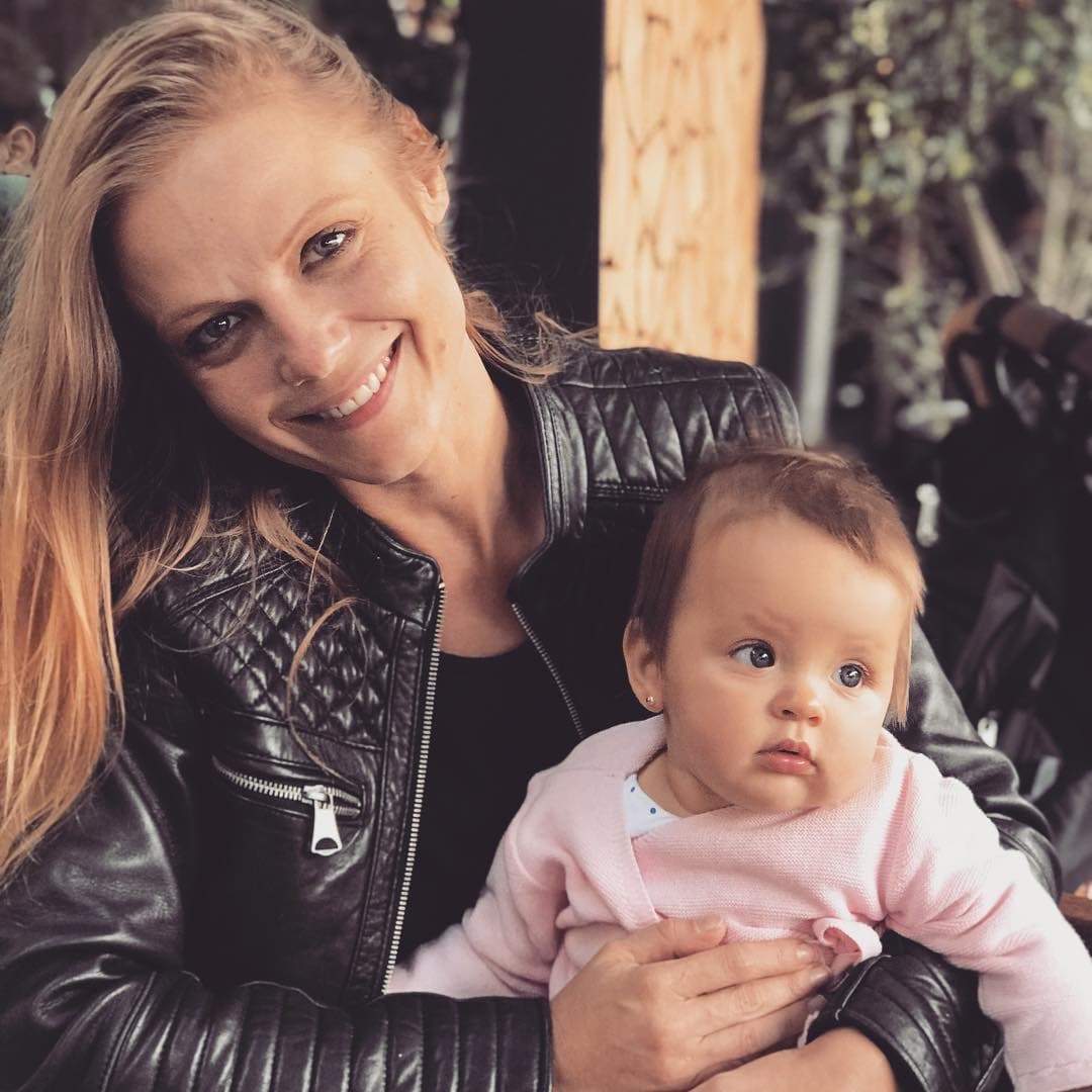 Ana Layevska presume a su hija Masha desde que nació