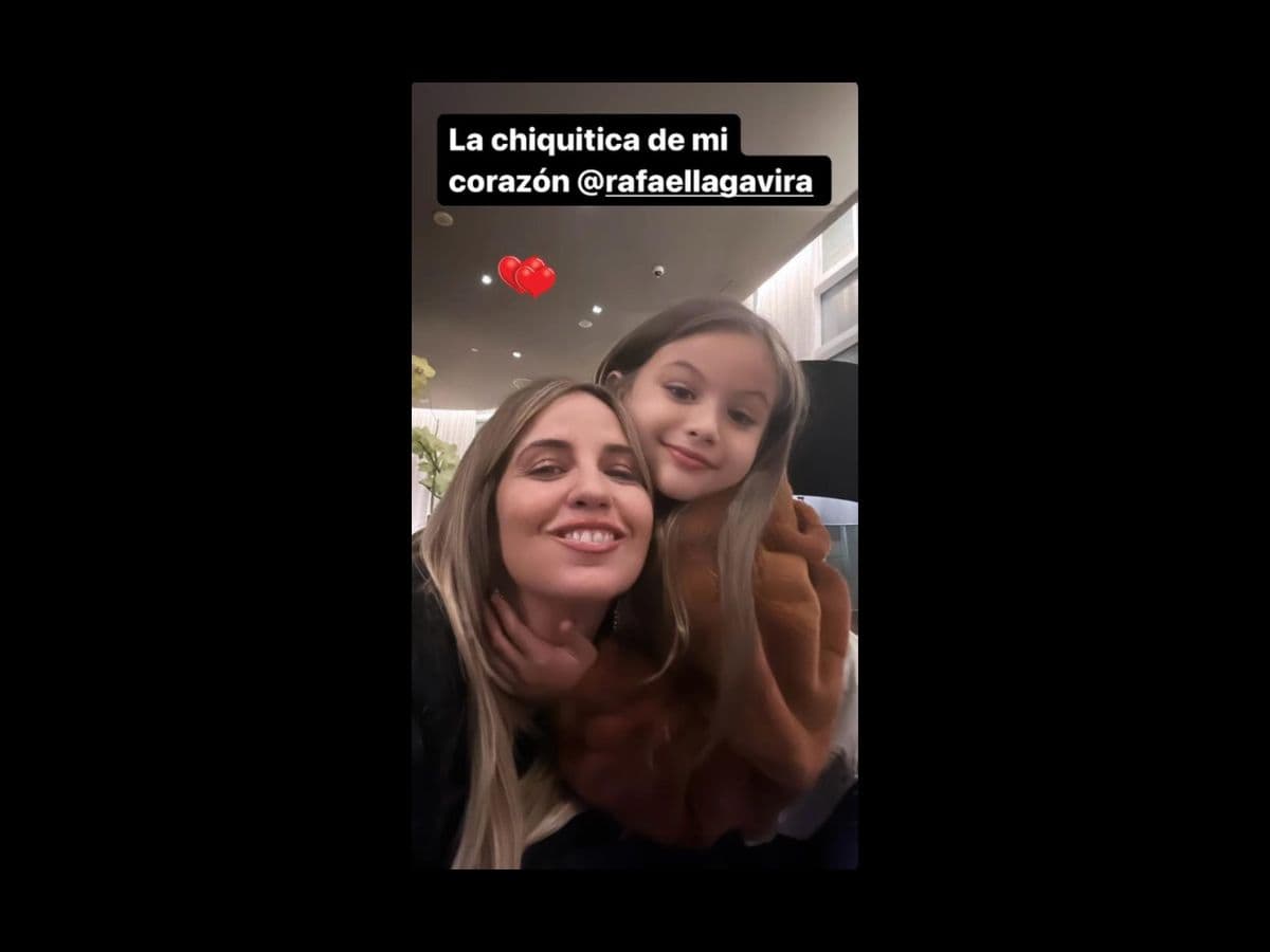 Ella es Rafaella, la hija de Raquel Bigorra