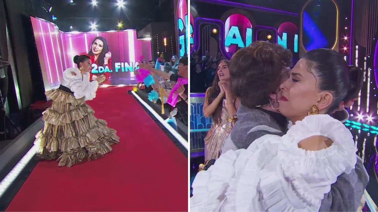 Dalílah se reencuentra con su mamá tras ser la segunda finalista de La Casa