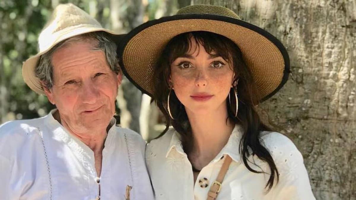Él es Guillermo Téllez, el papá de Natalia Téllez que también es artista