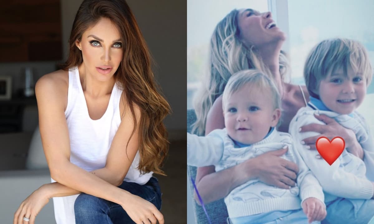 Anahí publica emotiva foto familiar y su hijo la opaca con tierno disfraz