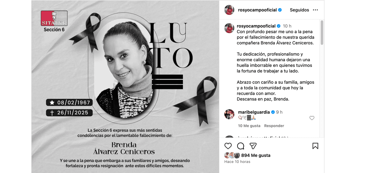 Muere querida integrante de Televisa; Danielle Dithurbide anuncia con voz entrecortada el fallecimiento en vivo