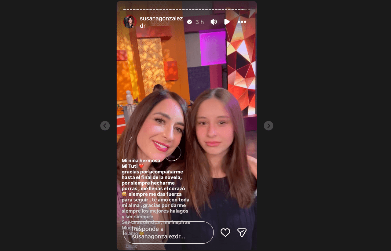 Susana González impacta con foto junto a su hija tras final de Mi Verdad Oculta: dejan en shock por ser idénticas