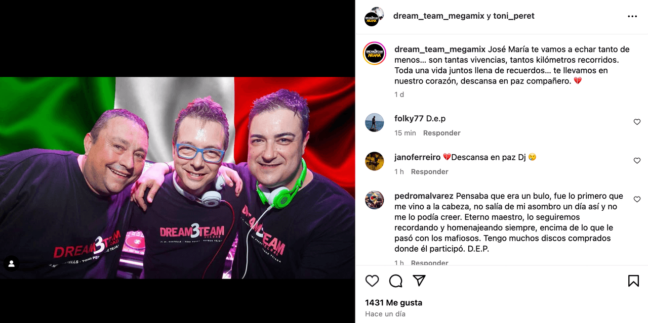 Muere famoso DJ y así lo despiden