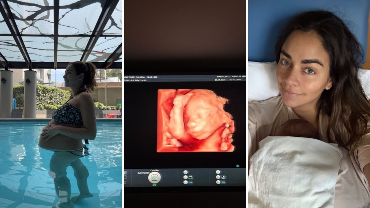 Claudia Martín reaparece tras el nacimiento de su bebé.