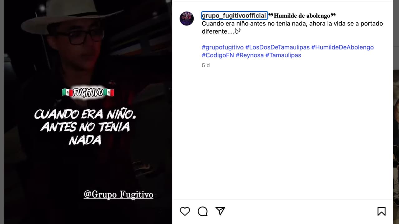 Última publicación de Grupo Fugitivo.