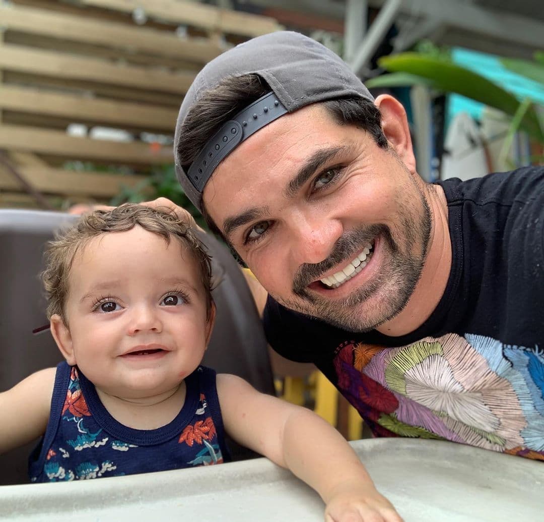 Hijo de Ferdinando Valencia ya habla y esta fue una de sus primeras palabras