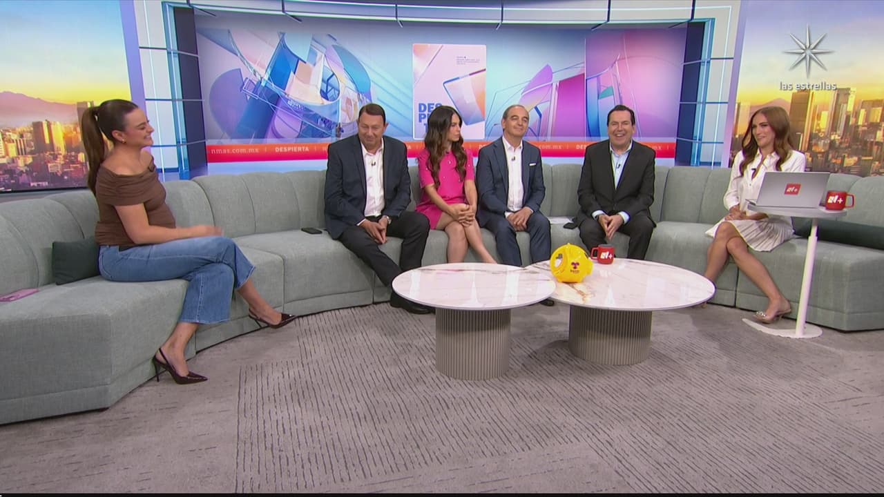 Danielle Dithurbide anuncia embarazo en noticiero de Televisa; casi llorando, revela: “Estamos felices”