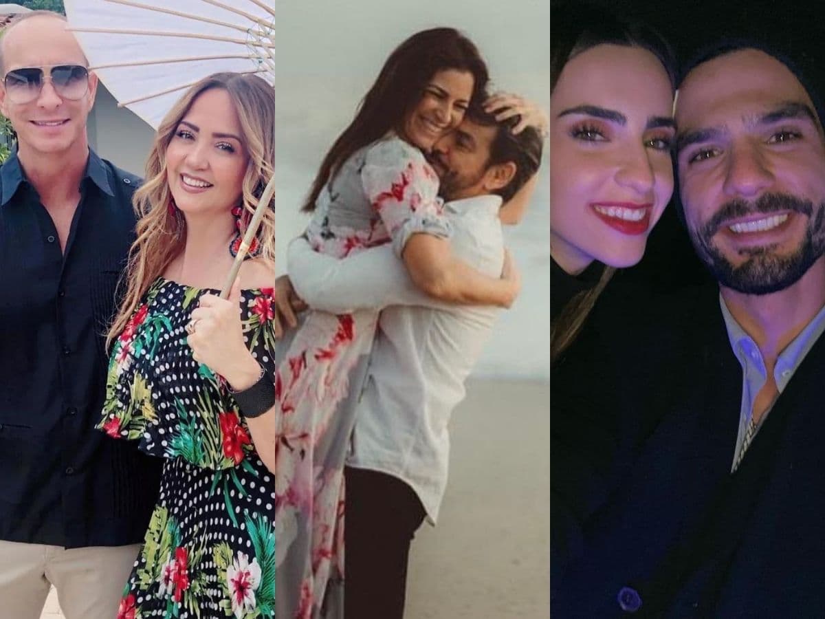 Famosos celebran San Valentín: de Andrea Legarreta a los Derbez