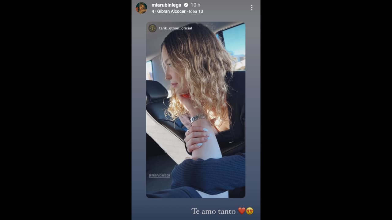 Mía Rubín tiene un tórrido romance con Tarik Othon desde mayo pasado