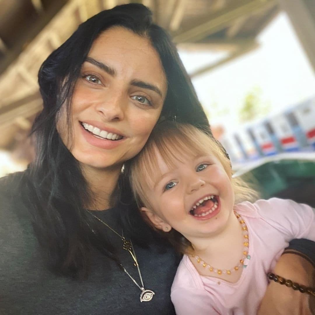 Tras confirmar separación de Ochmann, Aislinn Derbez confiesa que no guarda secretos a Kailani