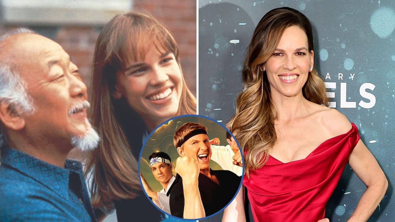 Hilary Swank aclara si aparecerá en la última temporada de 'Cobra Kai' y en la próxima película de 'Karate Kid'