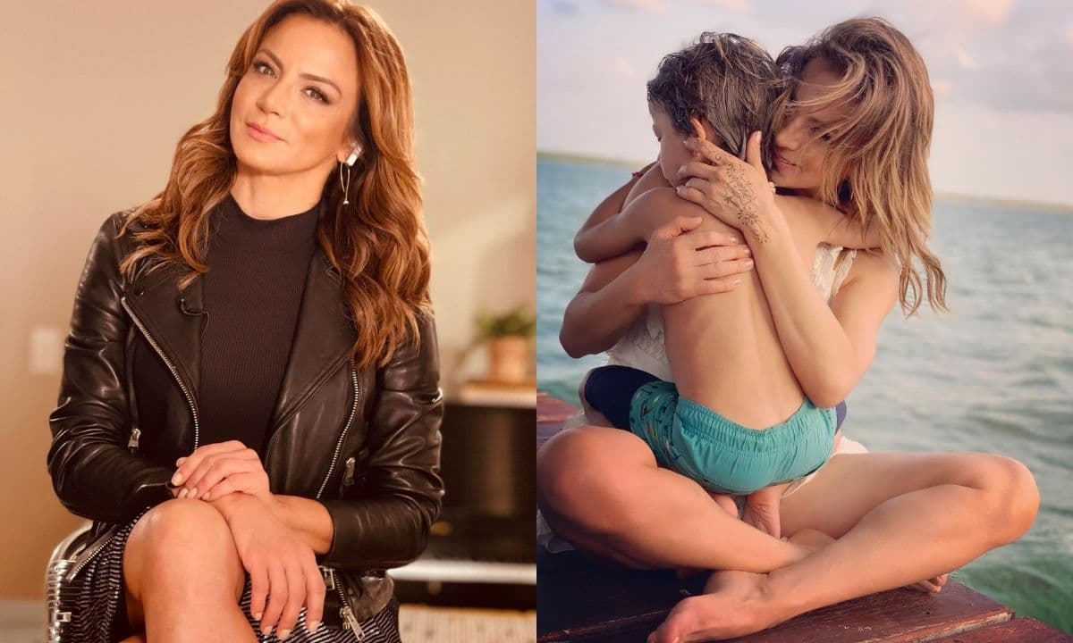 La actriz compartió un video en el que dejó ver la cara de su hijo